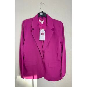 Band Of The Free Fuchsia Blazer Size S NWT